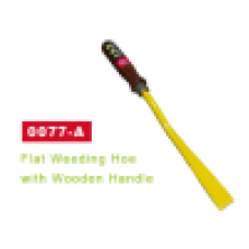 J.S.P-FLAT WEEDING HOE WITH WOODEN HANDLE