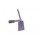 C165 Hand Hoe (Khurpa) Single Prong Handle 30cm (12'')