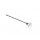 C180 लीफ रेक हैंडल (16Tines) हैंडल 122 cm (48 '')
