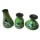 Three designer pots Handmade decorative item