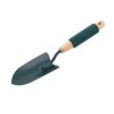 P-S Pyramid Trowel with Wooden Handle and Cushion Grip