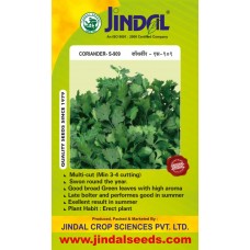 Jindal Corianer Hybrid Seeds(Dhaniya Seeds) S-909-500GM