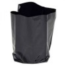 National Premium Quality 3x6 Inch Black Nursery Bag - (Pack of 50)